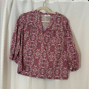 Avara Multicolor Patterned Blouse